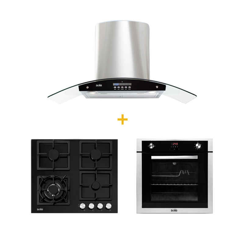 COMBO DE COCINA SOLCO040 + TURE63CO + SOLHO007 (3 BT)