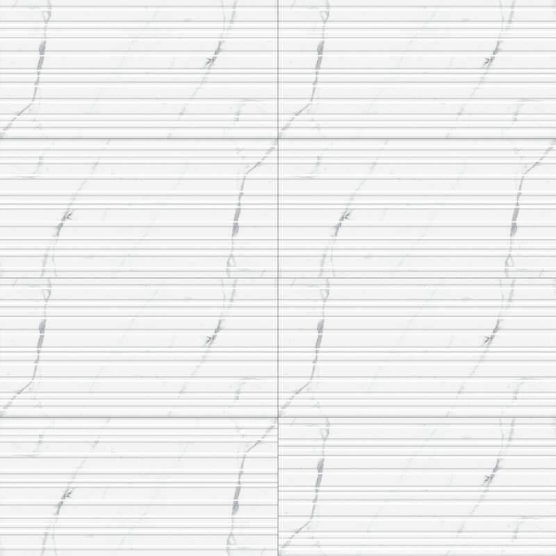 CERÁMICO ESMALTADO MARMO LINES WHITE BRILLO 30X60 CM