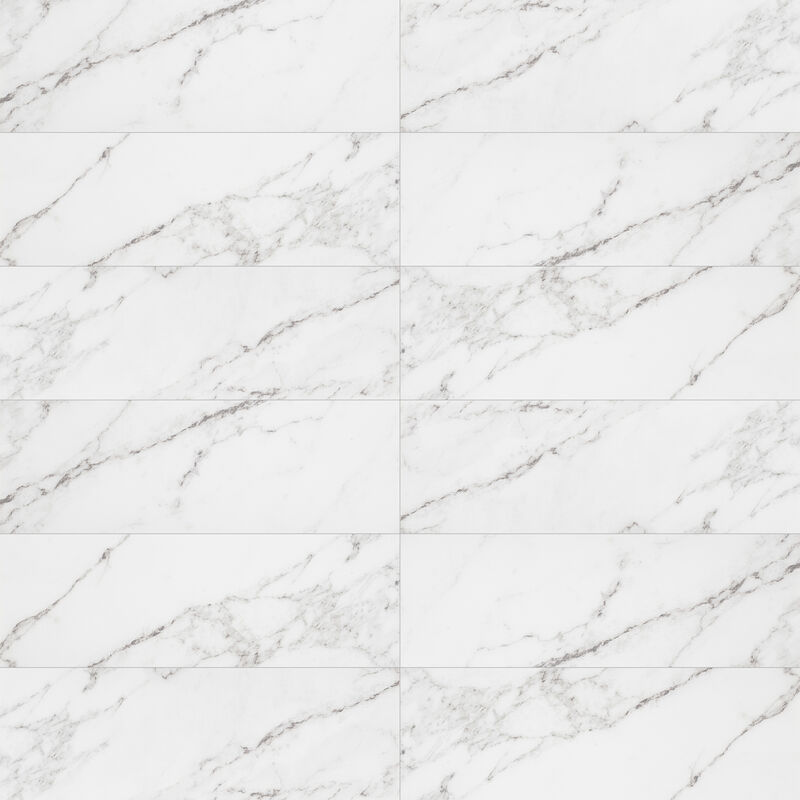 CERÁMICO ESMALTADO MILKA MARBLE WHITE BRILLO 30X90 CM