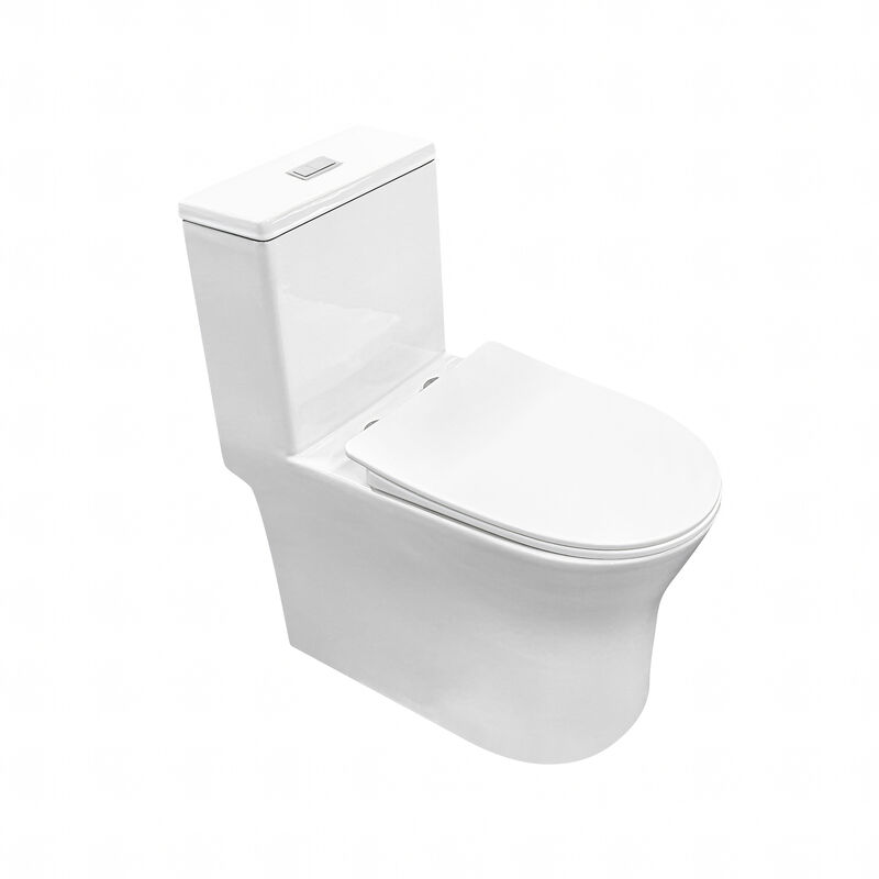 INODORO ONE PIECE PALERMO BLANCO 4L/6L - ARO ELONGADO 69.5X37X75 CM
