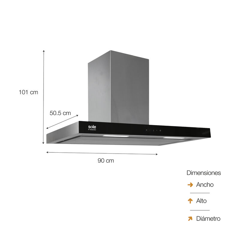 S-COLLECTION COMBO DE COCINA SOLCO063+TURE90CO+SOLHO018+SOLREF513INOX