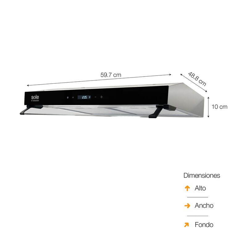 S-COLLECTION COMBO DE COCINA SOLCO063+TURE93CO+SOLHO018+SOLREF513INOX