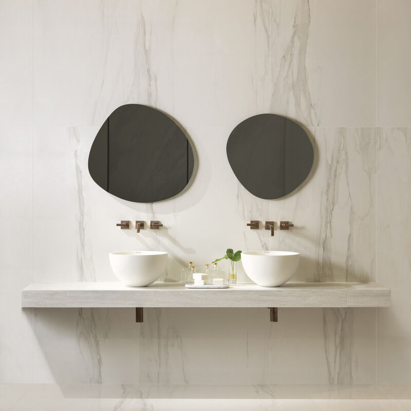 PORCELANATO ESMALTADO CHARLESTON BLANCO PULIDO 89.85X179.85 CM