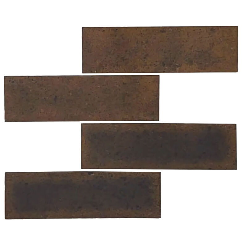 SEMIGRES ESMALTADO ELEMENT TERRACOTA MATE 7.5X25 CM