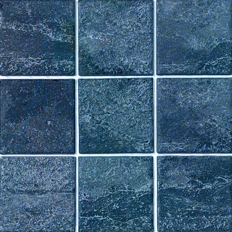 SEMIGRES ESMALTADO SANCHO BLUE BRILLO 30.70X30.70 CM