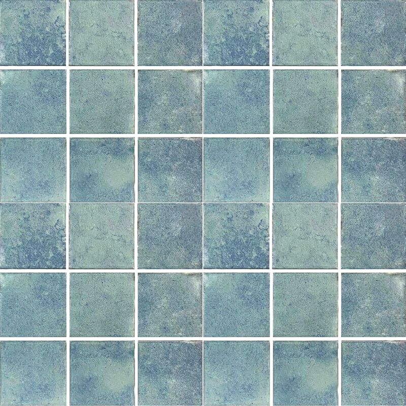 SEMIGRES ESMALTADO DIVERSITA AZUL BRILLO 30.70X30.70 CM