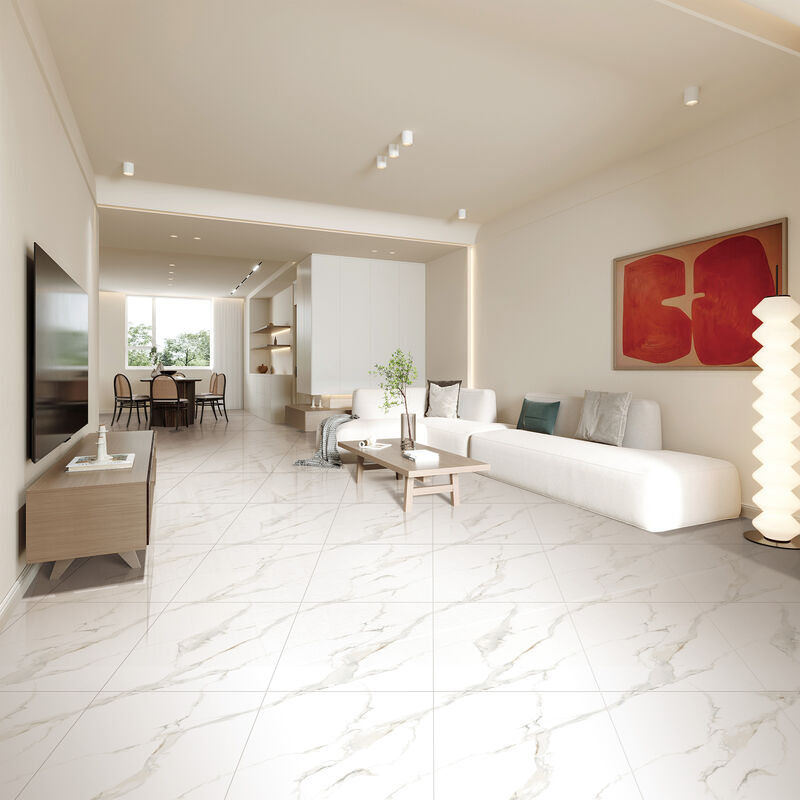 PORCELANATO ESMALTADO MAXIMA MARBLE WHITE PULIDO 60X60 CM