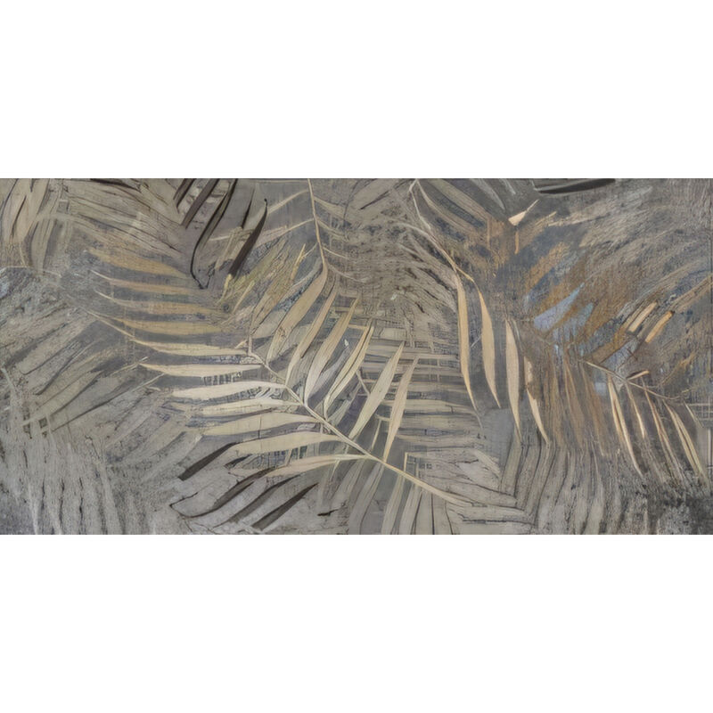 PORCELANATO ESMALTADO WALLPAPER GOLDEN FERN MATE 60X120 CM