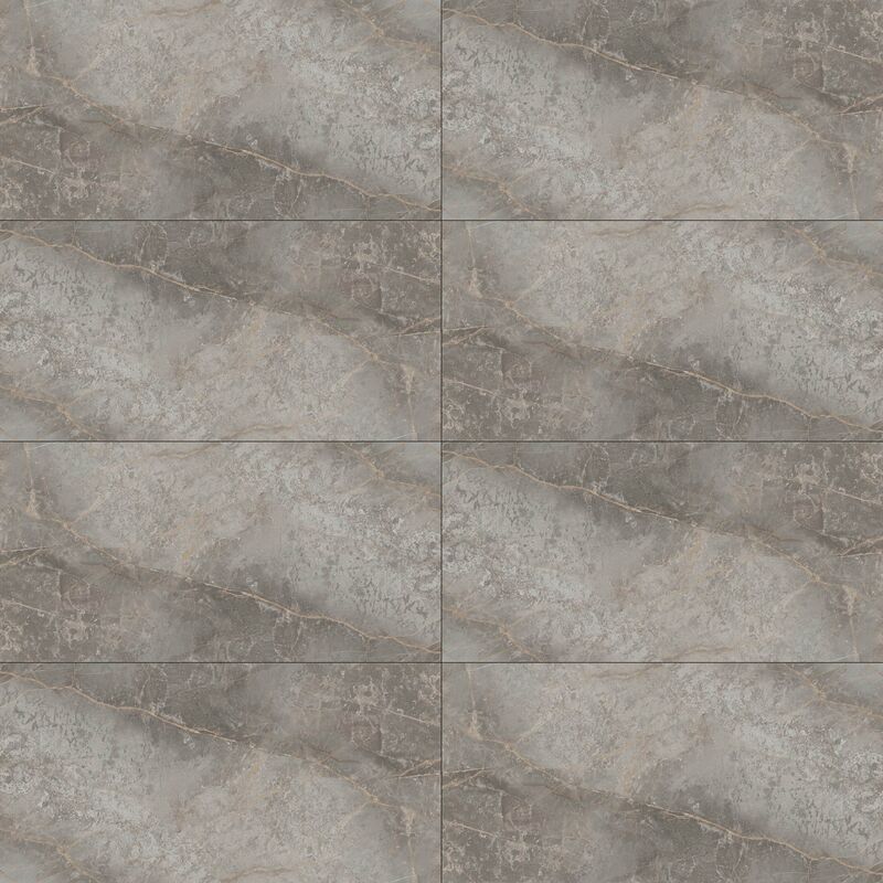PORCELANATO ESMALTADO FIORENTINO PLATA PULIDO 60X120 CM