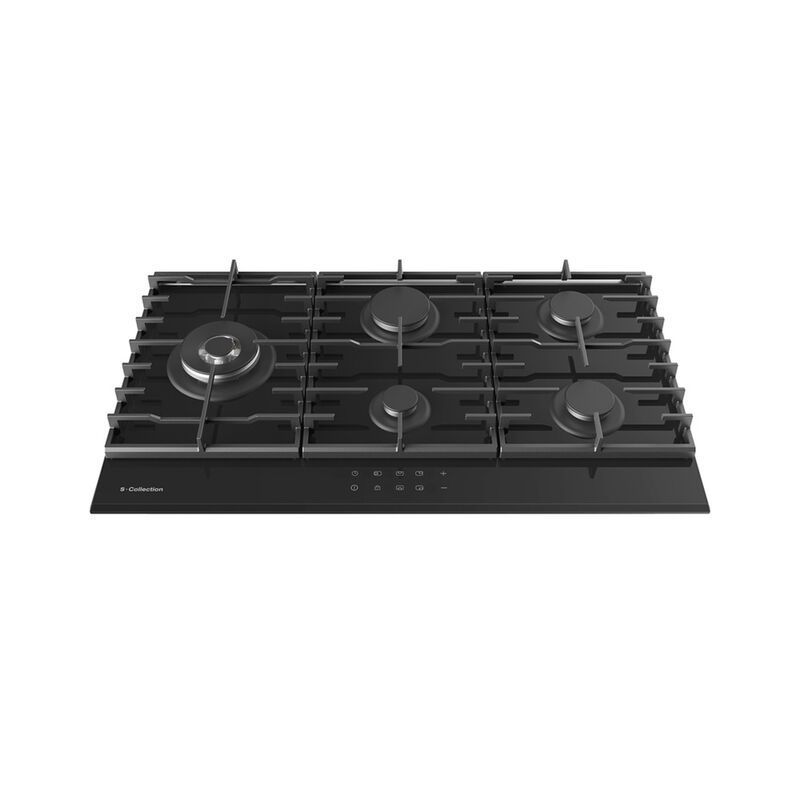 ENCIMERA A GAS SOLCO074 90 CM 5 QUEMADORES 86X51X13.8 CM
