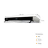 S-COLLECTION COMBO DE COCINA SOLCO063+TURE93CO+SOLHO018+SOLREF513INOX