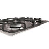 COCINA A GAS A GAS ACERO INOXIDABLE DOMÉSTICO 4 QUEMADORES 60x43.5