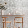 PORCELANATO ESMALTADO ZILIJ JEWEL WHITE BRILLO 15X45 CM