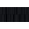 SEMIGRES ESMALTADO ARTEK BLACK MATE 45X90 CM