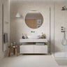 PORCELANATO NO ESMALTADO CONCRETE TERRAZO RICE NAT MATE 60X120 CM