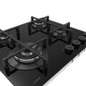 ENCIMERA A GAS SOLCO077 60 CM 4 QUEMADORES 60X50X10.8 CM