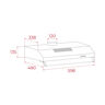 CAMPANA LINEAL CX-62120 60 CM 60x48X13.5 CM