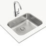 LAVADERO DE SOBREPONER BE 50.40 MAX 1 POZA 43X53 CM