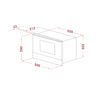 HORNO MICROONDAS ML-8220 BIS L 60 CM 22 LITROS 59.5X33.4X39 CM